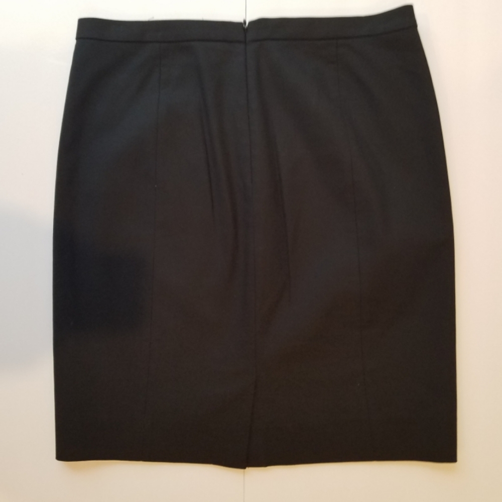 J. Crew Black Pencil Career Skirt - Picture 4 of 7